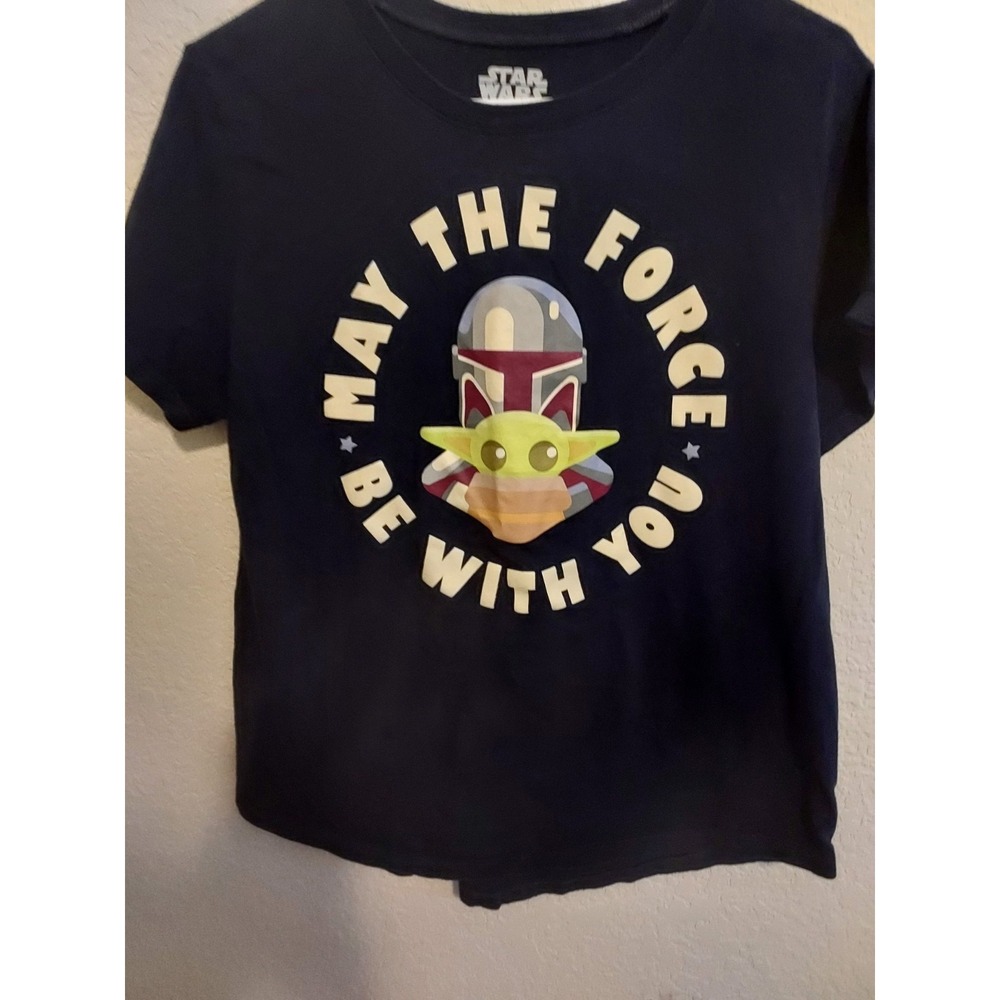 Star Wars Youth T-Shirt 'May the Force Be with You' Size XXL (18)